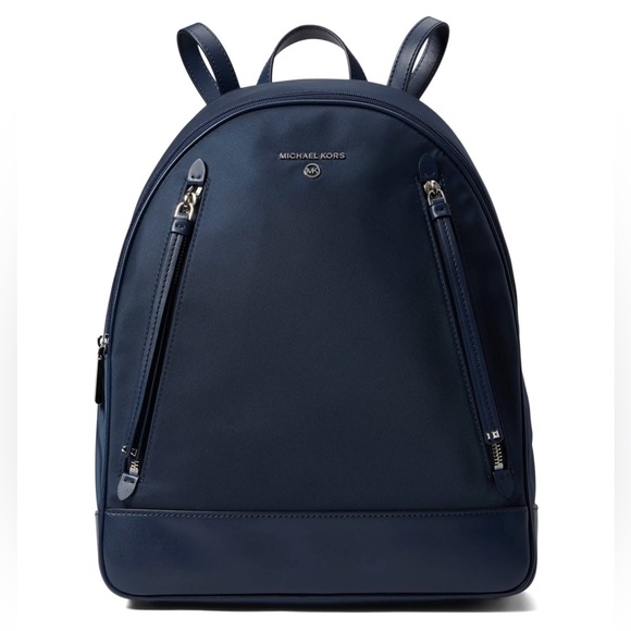 Michael Kors Brooklyn Large Backpack Navy one Size - Picture 1 of 12